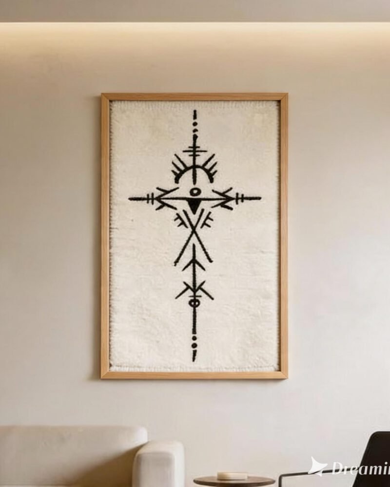 Taznakht Wall Art — Desert Symbol